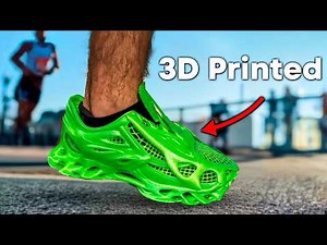 I Ran a Mile in 3D Printed Shoes