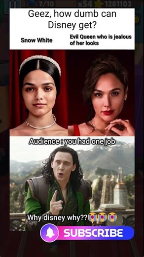 Disney did dirty to snow white😭