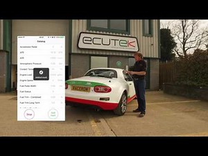 EcuTek ECU Connect and Bluetooth Vehicle Interface for the Mazda MX5 Miata NC