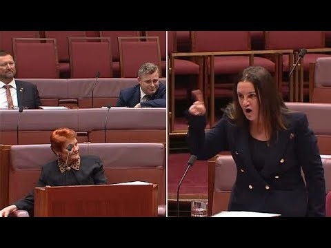 Jacqui Lambie Explodes At Pauline Hanson Over Controversial Veteran Cartoon