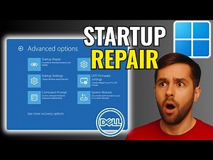 How to Run Startup Repair on Dell Laptop | Fix Windows 11 Boot Issues (2025 Guide)