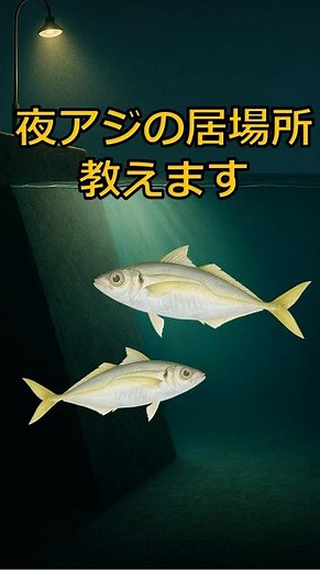 夜アジはここを狙え！【本編↑↑】
