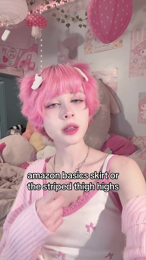 Femboy in Pink Ruffle Skirt: New Look Reveal!