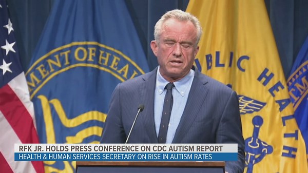 RFK Jr. holds press conference on CDC's autism findings