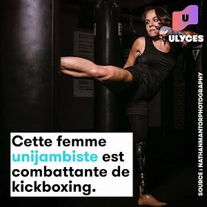 Cette femme unijambiste est combattante de kickboxing | Ulyces