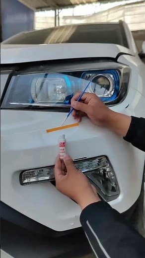 How To Fix Peeling Bumper Paint Fast. #youtubeshorts