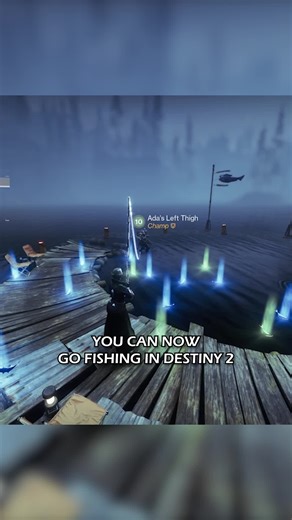 Fishing in Destiny 2: Exotic Fish Jump Scare!