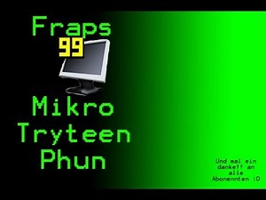 Fraps Mikrofon ändern - Tutorial [deutsch/german|HD]