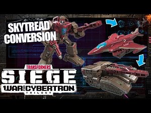 How To Convert Skytread ✈️ Transformers: War For Cybertron Siege | Transformers Official