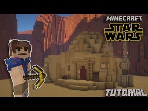 Minecraft | Star Wars Tatooine Starter Base | Obi Wan Kenobi's House - TUTORIAL