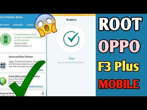 How To Root OPPO F3 plus?? 1 click And Root Mobile device || Hindi