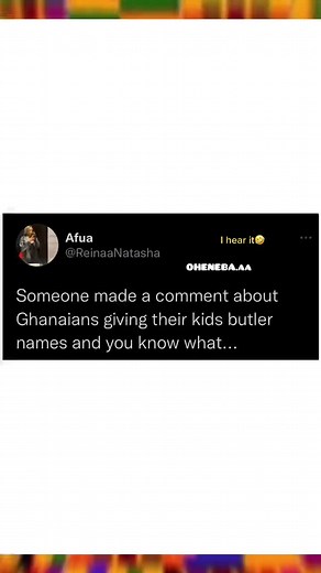 Ghanaian Naming Traditions Explained