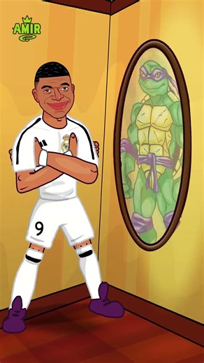 What Footballers See in the Mirror👀🔥⚽ #football #mbappe #ronaldo #messi