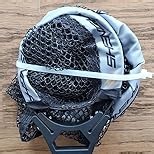 Amazon.com : THKFISH Fly Fishing Landing Net, Foldable Landing Trout Net with ABS Handle,Rubber Coated Mesh Trout Net with Tackle Bag for Trout Bass Catch and Release, Portable Fly Fishing Gear,M/L : Sports & Outdoors