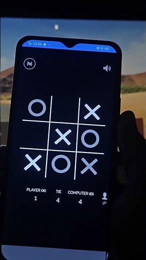 Play Tic Tac Toe in app #tictactoe #app #game