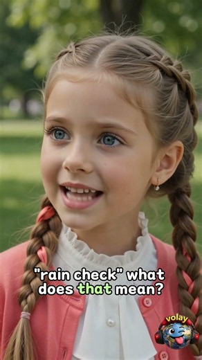 Learn English: What Does Rain Check Mean?