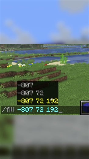 Build INSTANTLY With Commands in Vanilla! #minecraft #creative
