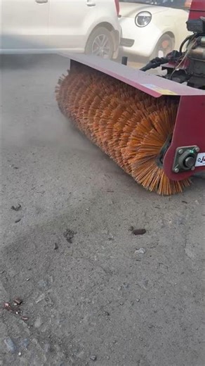 Powerful Rotary Sweeper Machine Cleaning Roads Effortlessly part 2451
