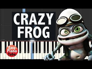 Crazy Frog - Axel F // Easy Piano Arrangement for Beginners (FREE SHEET MUSIC)