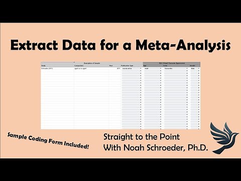 How To: Extract Data for Meta-Analysis (Applied Example)