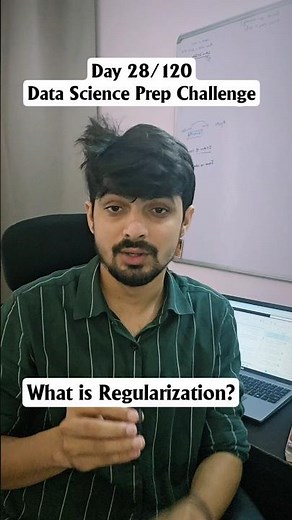 What is Regularization in Machine Learning? Regularization explained simply.