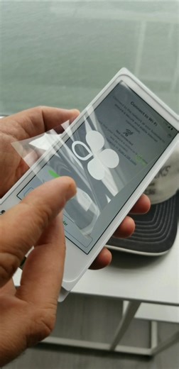 How to apply screen protector on your clover flex pocket