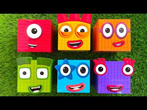 NEW BIG Numberblocks ASMR DIY craft handmade NEW Episode - Numberblocks ASMR