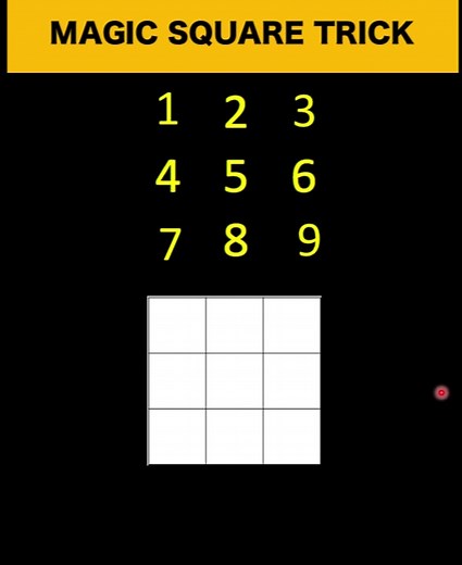 Magic Square Tricks #fyp #rolandoasisten