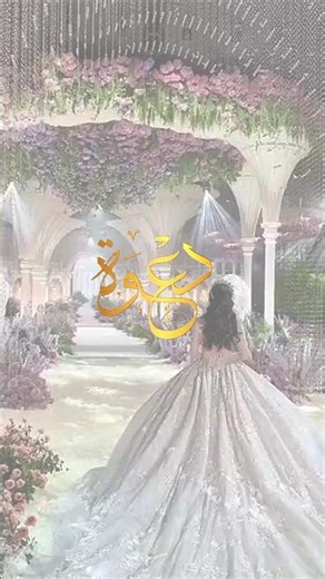 تصميم دعوة زفاف الكترونية💍💕للتواصل واتساب 0937204893😍 لجميع المحافظات سوريا💌#اكسبلور #تصميم_فيديوهات