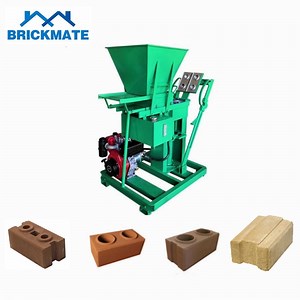 [Hot Item] 2-25 Diesel Hydraulic Compress Press Soil Lego Interlocking Block Brick Machine Price