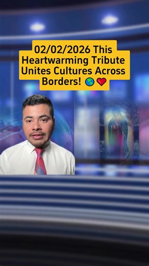 This Heartwarming Tribute Unites Cultures Across Borders! 🌎❤️ #CulturalConnection #UnityInDiversity #fyp #viral #trending