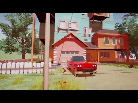 ვითამაშეე ძაან მაგარი თამაში Hello Neighbor alpha 1 (ვამუღამებ თამაშს)
