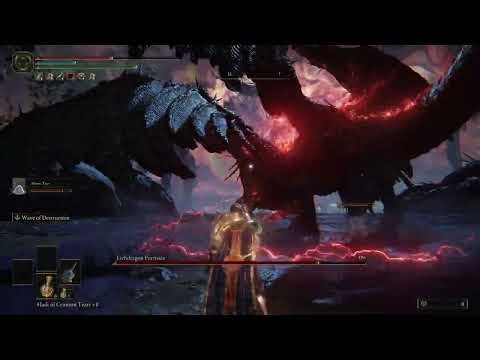 Lichdragon Fortissax – Full Boss Fight (No Commentary) | Elden Ring