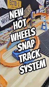 Hot Wheels New Track Creator Snap Track system #hotwheels #hotwheelstrack #trackcreator