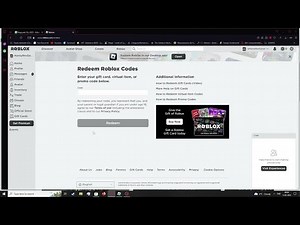 How To Redeem Roblox Gift Card