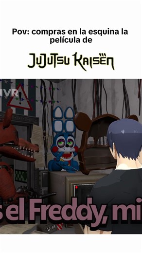 Jaime Ortega on Instagram: "Toji cada día encuentra una nueva chamba #toji #freddyfazbear #humor #vrchat #mitojaivr #jujutsukaisen #fivenightsatfreddy"