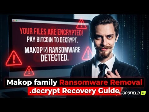 || SOLVED ✅🔘|| Decrypt (.decrypt) Makop family ransomware virus - removal and decryption