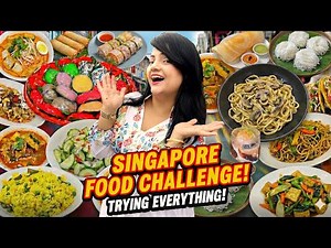 Trying Every Food in Singapore | Food Challenge