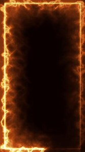 Download frame of fire alpha channel background for free