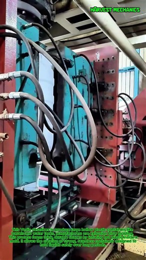 How It's Made Plastic Barrels Giant Water Tanks : Made Satisfying Blow Molding Process