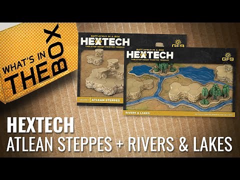 Unboxing: Hextech Atlean Steppes + Rivers & Lakes | Gale Force 9