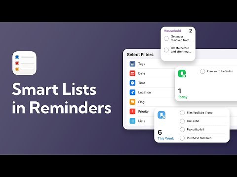 Mastering Smart Lists in Reminders