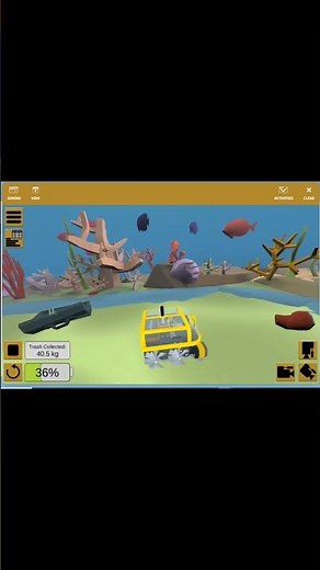 Coral reef cleanup Vex Vr