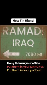 Tin Signs for your place of business.. if we don’t have one you want we will make one for you custom.. send us a DM and we will have a mock up so you can decide if it’s what you want or not. 🙏 | IGY6
