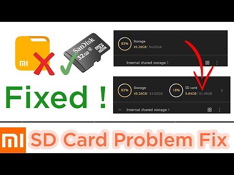 Fix SD Card Problem in MI phones and android | Fixed Corrupted SD card without PC | #sdcard #mi