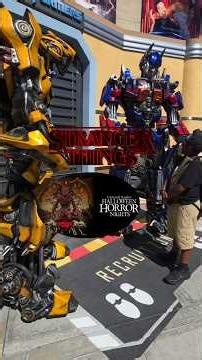 Universal Studios Hollywood, California Transformers: Optimus Prime & Lieutenant Bumblebee