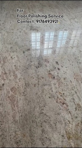 Damaged Granite Floor Restoration and polishing #floorrenewal #floorpolishing