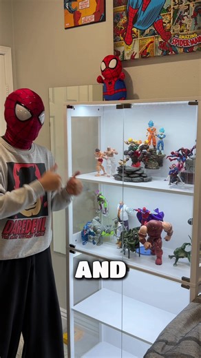 I ran out of space… So I got the best display case Thanks to @BROTTAR DIRECT click that orange button to get one for yourself! #display #collection #dc #marvel #anime