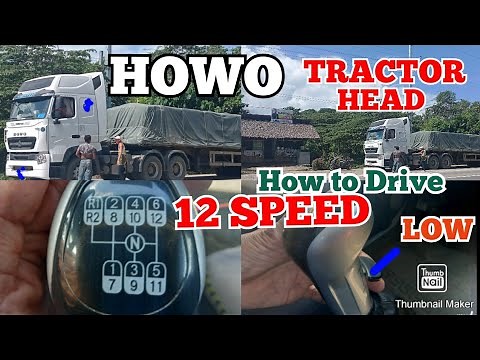 HOWO 12 SPEED HOW TO DRIVE