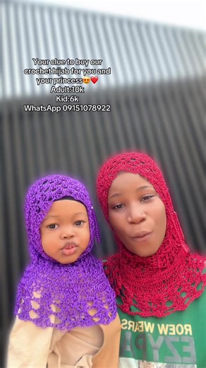 Explore Colorful Crochet Hijabs for All Ages